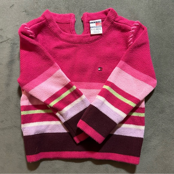 Tommy Hilifiger stripe sweater (6-12 months) - Picture 1 of 5